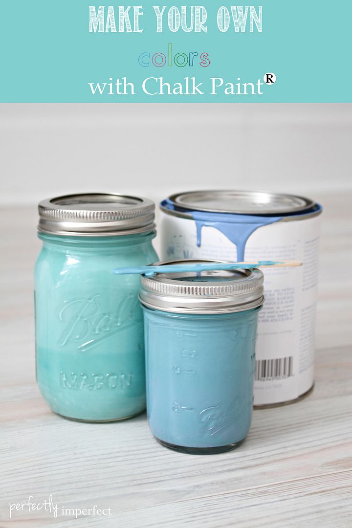 Mixing Your Own Chalk Paint® Colors Perfectly Imperfect™ Blog